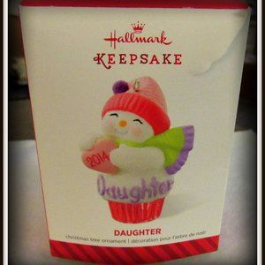 "DAUGHTER" Hallmark Keepsake Ornament